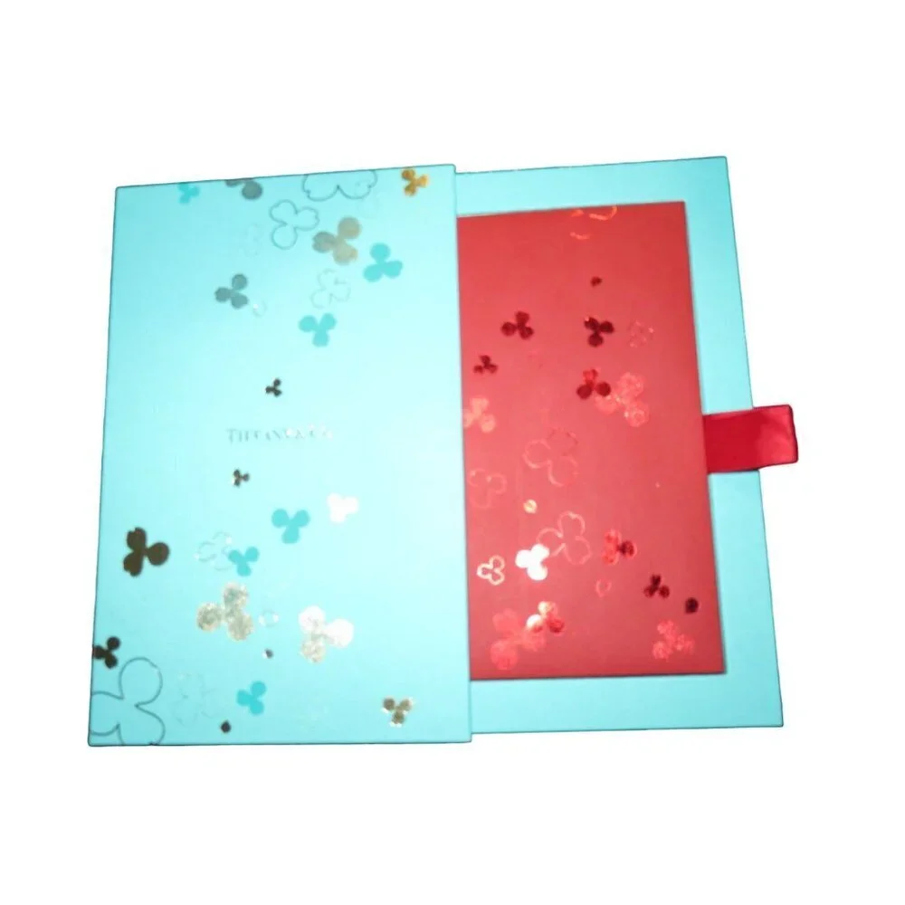 Tiffany & Co Bundle Keepsake boxes & 2 Packs of Paper Flowers Red Envelopes Sets